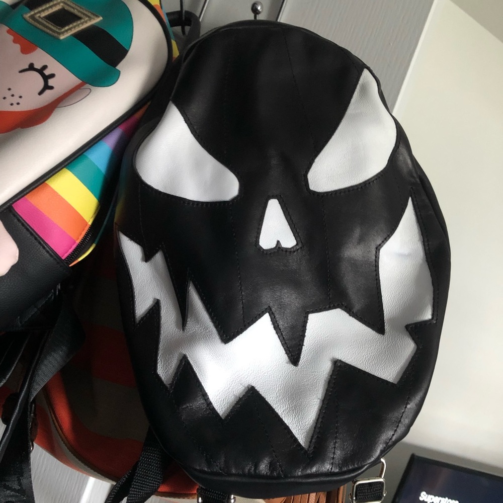 Gothic Pumpkin Backpack Purse bag